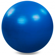 М'яч для фітнесу фітбол глянсовий Zelart FI-1981-75 75см Темно-синій