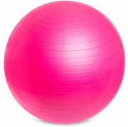 М'яч для фітнесу фітбол сатин Zelart FI-1983-65 65см Рожевий