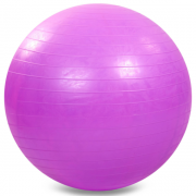 М'яч для фітнесу фітбол глянсовий Zelart FI-1981-75 75см Фіолетовий