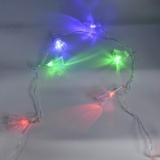 Гирлянда-нить String-Lights 20Parts-5 внутренняя, пров.:прозрачный, 3м Разноцветная