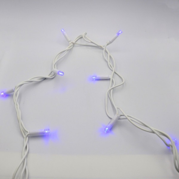 Гирлянда-нить String-Lights 3.3Line100-B наружная, пров.:белый, 10м Синий