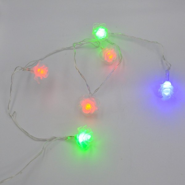 Гірлянда-нитка String-Lights 20Parts-6 внутрішня, пров.:прозорий, 3м Різнокольорова