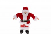 Новорічна декоративна фігура-підвіска Санта Bon 18см, колір червоний NY14-705