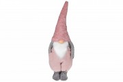 Мягкая игрушка Bon Гном, 95см, цвет - розовый с серым 877-028