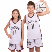 Форма баскетбольная детская NBA BED-STUY SP-Sport 3579 L (10-13 лет) Белая