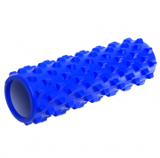 Роллер для йоги и пилатеса SP-Sport Grid Bubble Roller FI-6672 45см Синий