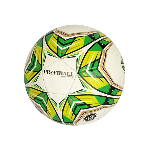 Мяч футбольный Bambi 2500-185 Белый с зеленым