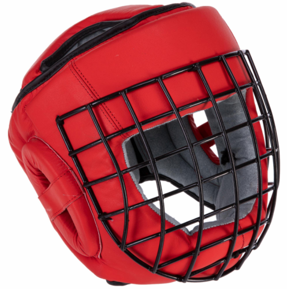 Шлем для единоборств Zelart VL-3150 L Красный
