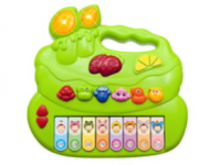 Пианино Limo Toy FT 0023 ABCDEF Зеленый