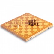 Шахи настільна гра дерев'яні на магнітах Zelart W6704