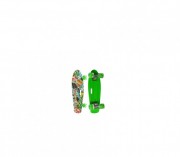 Скейт Profi MS 0749-7 колеса PU светятся ,зеленый-микс цветов №3