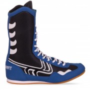 Замшеві боксерки Zelart BO-2299 розмір 45, синій