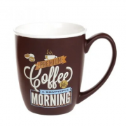 Чашка фарфоровая Flora Morning Coffee 0,34 л. 31670