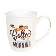 Чашка фарфоровая Flora Morning Coffee 0,34 л. 31671