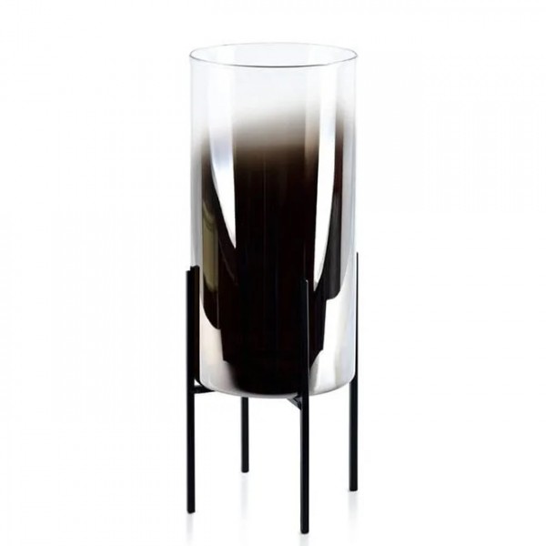 Flora скляний на металевій підставці Cedric H-35.5 см. 30293