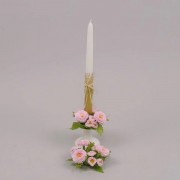 Декор для свічника Flora Маргаритки світло-рожевий 70229