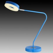 Лампа настольная Flora с кольцевой лампой Синий (OK025/A (D))