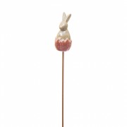 Топпер Elisey Кролик розовый 25см./6,5 см (4000-014/RED)