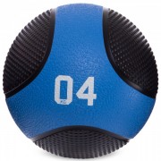 Medicine Ball FI-2824-4 4кг Чорний