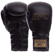 UFC PRO Prem Lace Up UHK-75045 14oz Чорний
