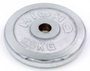 Млинці (диски) хромовані d-30мм Highq Sport ТА-1451 2,5 кг