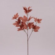 Ветка декоративная с коричневыми листьями Flora 72004