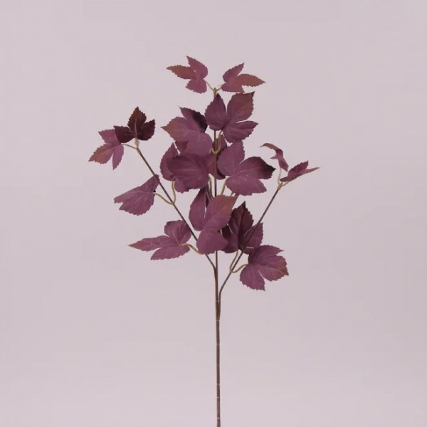 Гілка декоративна з бордовим листям Flora 72005
