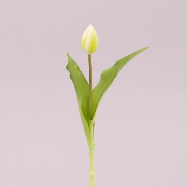 Тюльпан із латексу білий Flora 72845