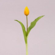 Тюльпан из латекса желтый Flora 72843