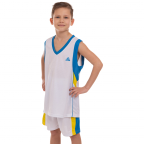Форма баскетбольна дитяча Lingo LD-8095Tр-р S Білий