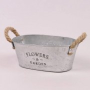 Кашпо металлическое Flowers & Garden  Flora 37922