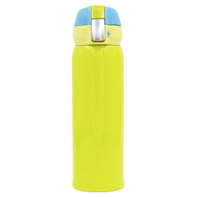 Пляшка-термос для води SP-Planeta 500 мл 304 Жовтий-блакитний