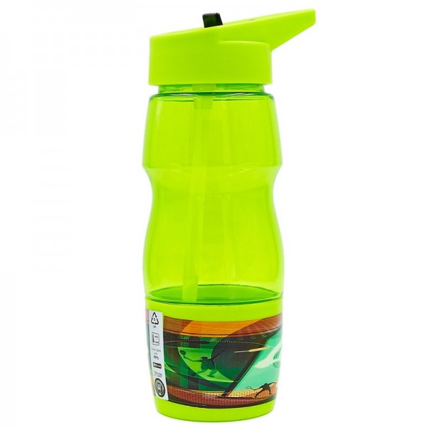 Бутылка для воды спортивная со стаканом SP-Planeta SPORT 600 мл 6623 Салатовый