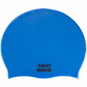 Шапочка для плавания MadWave Light BIG M053113 Синий
