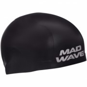 Шапочка для плавания MadWave R-CAP FINA Approved M053115  р-р L Чёрный