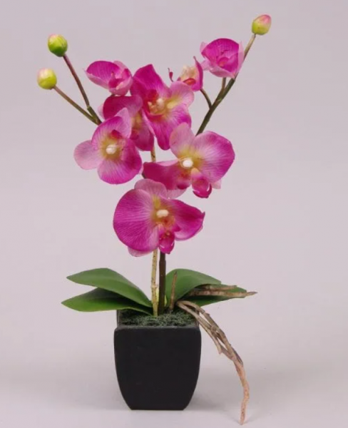 Декорация Flora фаленопсис фиолетовая 35 см 7450