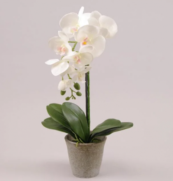 Штучна Flora Орхідея в горщику 55 см 72681