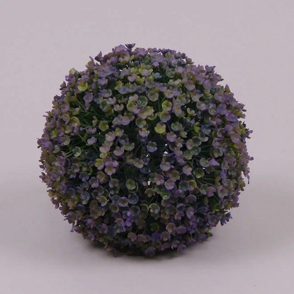 Куля декоративна Flora зелено-фіолетова D-16 см. 70631