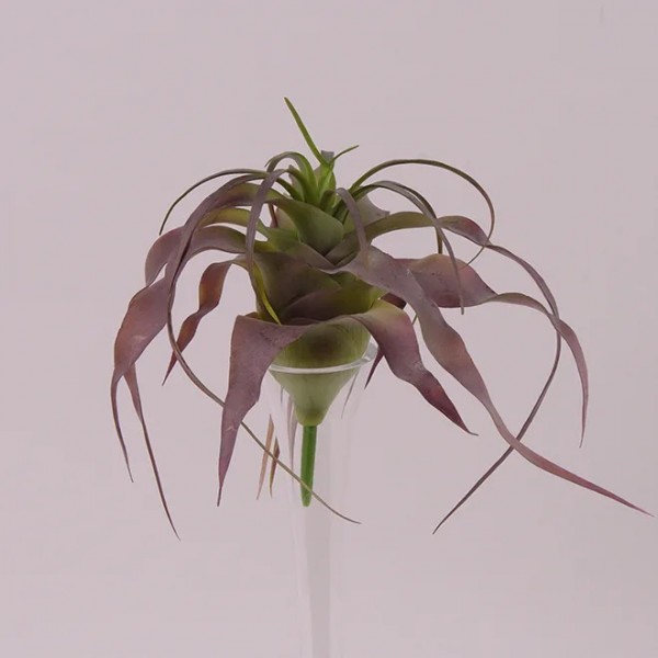 Сукулент штучний Flora зелено-фіолетовий 19 см. 72234