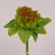 Букет декоративный красно-зеленый 25 см. Flora 71757