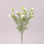 Букет декоративный с белым цветом Flora 72306