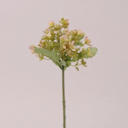 Веточка декоративная с бежевым цветом Flora 72626
