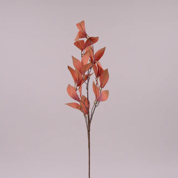 Гілка декоративна з теракотовим листям Flora 71994