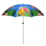 Зонт пляжный Stenson Фламинго D1,96м наклон MMS-MH-3371-6