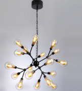Люстра у скандинавському стилі у формі дерева на 18 лампах LED G4 (ZW057/18)