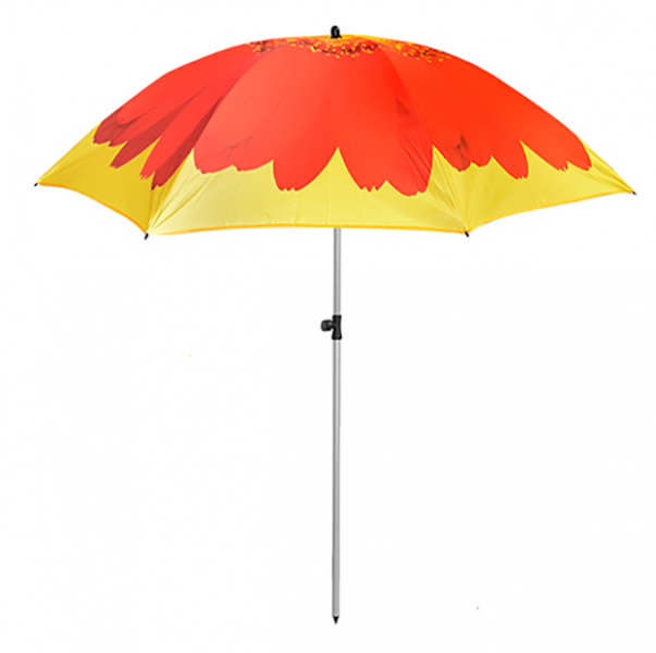 Зонт пляжный Stenson Гербера D1,96м наклон MMS-MH-3371-9