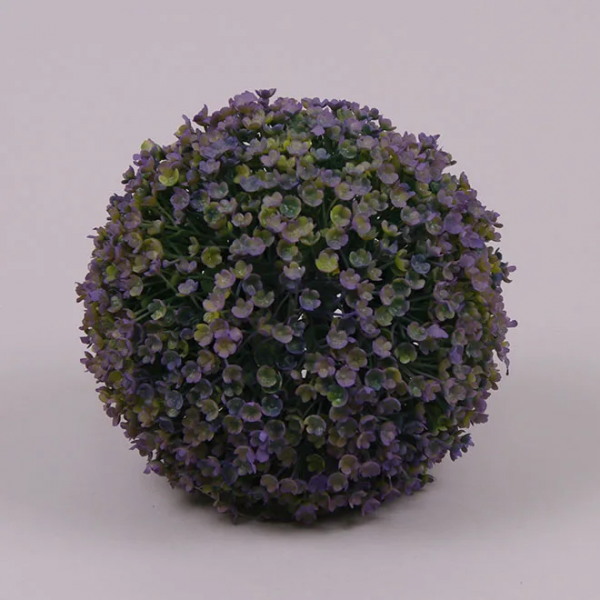Куля декоративна зелено-фіолетова D-16 см. Flora 70631