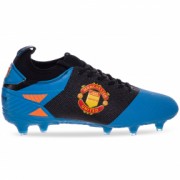 Бутсы футбольная обувь с носком Zelart C20527 р-р 41 Голубой-черный