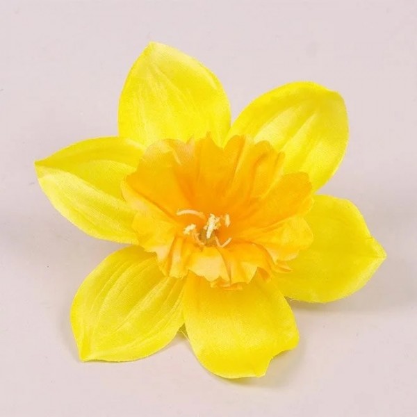 Головка Нарциса 6 яскраво-жовта Flora 23632