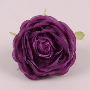 Головка Розы темно-фиолетовая Flora 23590